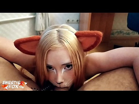 ❤️ Kitsune s'empassa la polla i es corre a la boca ❌ Vídeo porno al ca.analytik24.ru ❌